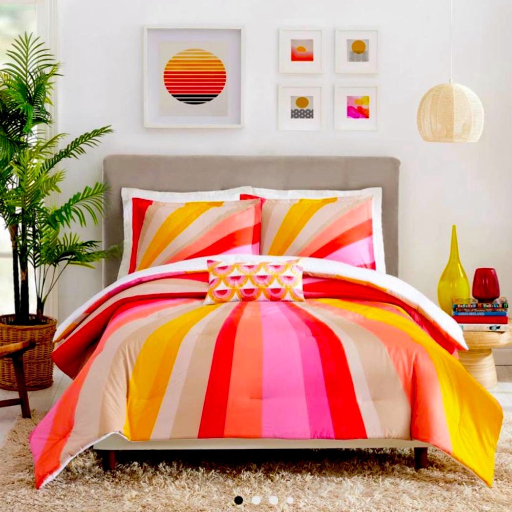 Sunburst Comforter Set - Queen